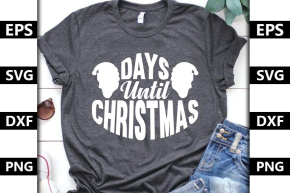 Christmas Quote SVG Design for T-Shirt Graphics