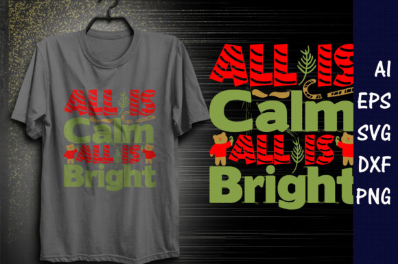 Christmas Quote SVG Design Review: All is Calm