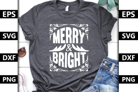 Christmas Quote SVG Design Review: Merry Bright