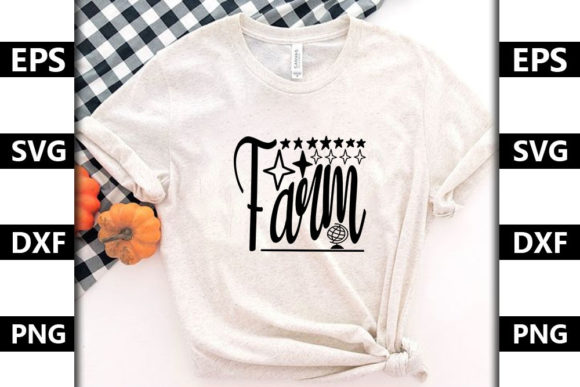 Farm House Quote SVG Design for T-Shirt Graphics