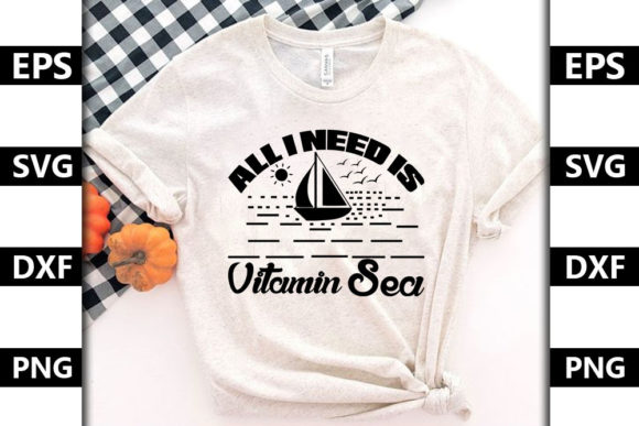 Summer Quote SVG Design for T-Shirt Graphics