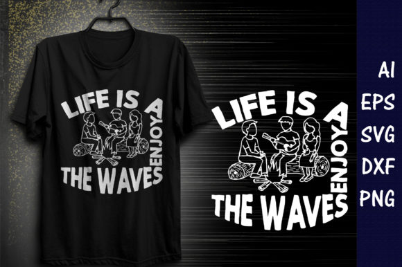 Summer Quote SVG Design for T-Shirt Graphics