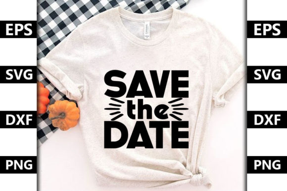 Wedding Quote SVG Design for Save the Date