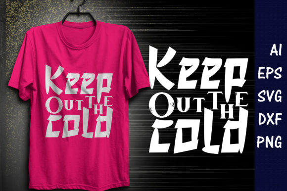 Winter Quote SVG Design for T-Shirt Graphics